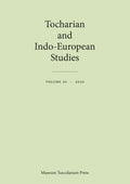 Tocharian and Indo-European Studies 20: Volume 20 - Paperback