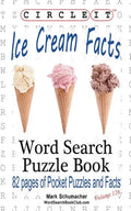 Circle It, Ice Cream Facts, Word Search, Puzzle Book - Paperback