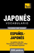 Vocabulario español-japonés - 5000 palabras más usadas - Paperback