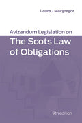 Avizandum Legislation on the Scots Law of Obligations - Paperback