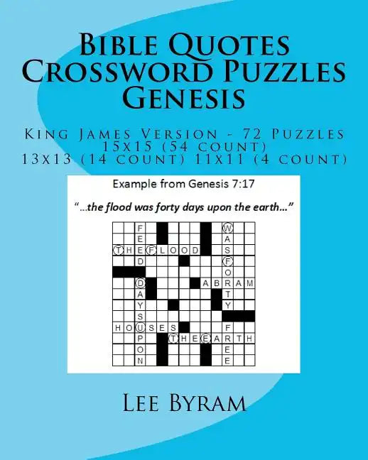 Bible Quotes Crossword Puzzles - Genesis - Paperback