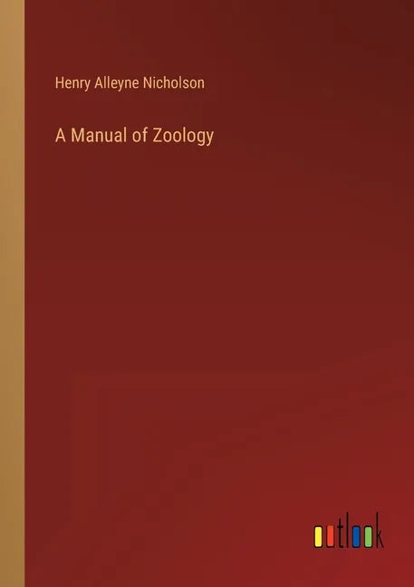 A Manual of Zoology - Paperback