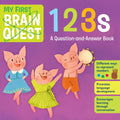 My First Brain Quest 123s: A Question-And-Answer Book - Board Book