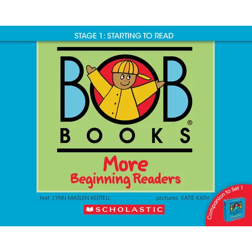 Bob Books - More Beginning Readers Hardcover Collection of 12 Stories Decodable Phonics Stories, Ages 4 and Up, Kindergarten (Stage 1: Starting to Rea - Library Binding