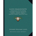Lloyd Manuscripts: Genealogies Of The Families Of Awbrey-Vaughan, Blunston, Burbeck, Garrett, Gibbons, Heacock, Hodge, Houlston (1912) - Paperback