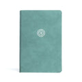 CSB Personal Size Giant Print Bible, Earthen Teal Leathertouch - Imitation Leather