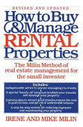 How to Buy and Manage Rental Properties - Paperback