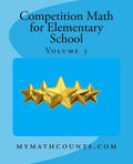 Competition Math for Elementary School Volume 3 - Paperback