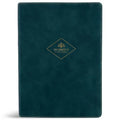 CSB Women's Study Bible, Peacock Leathertouch - Imitation Leather