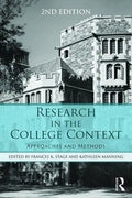 Research in the College Context: Approaches and Methods - Paperback