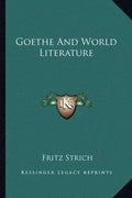 Goethe and World Literature - Paperback