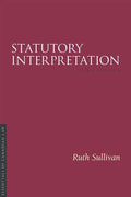 Statutory Interpretation 3/E - Paperback