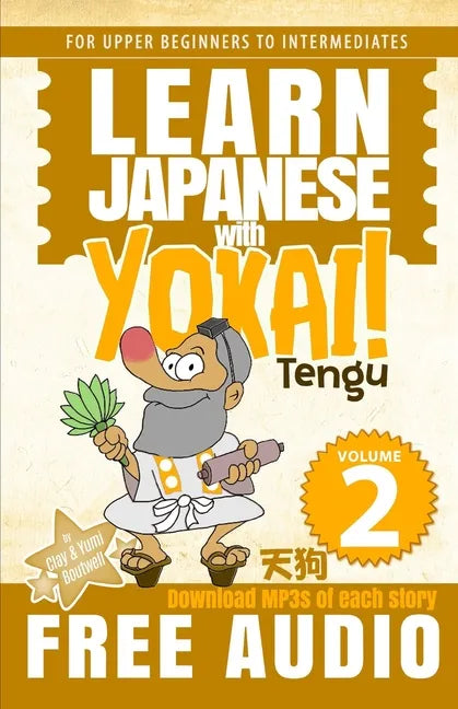 Learn Japanese with Yokai! Tengu - Paperback