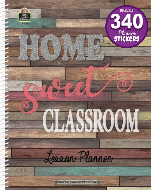 Home Sweet Classroom Lesson Planner - Spiral