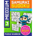 Medium Samurai Sudoku: 200 Perplexing Puzzles - Paperback