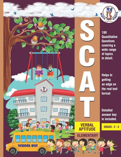 SCAT Verbal Aptitude: SCAT- Elementary - Verbal Aptitude - Paperback