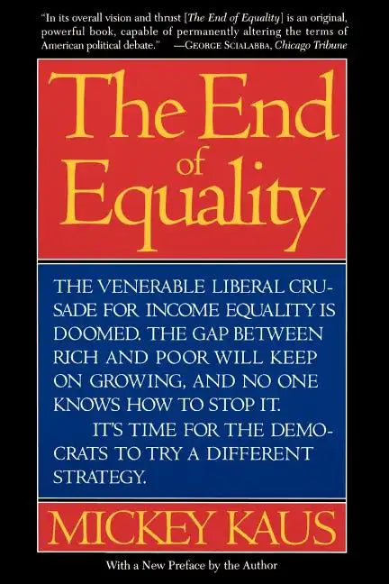 End of Equality - Paperback