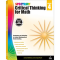 Spectrum Critical Thinking for Math, Grade 4: Volume 46 - Paperback