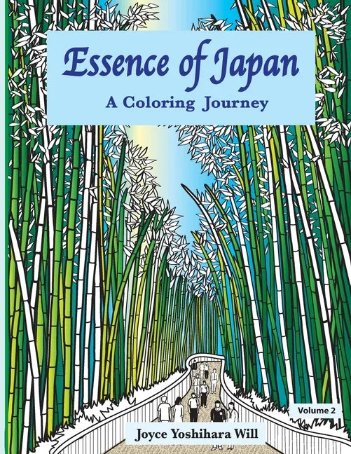 Essence of Japan: A Coloring Journey - Paperback