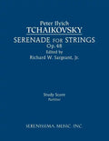 Serenade for Strings, Op.48: Study score - Paperback