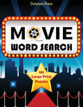 Movie Word Search: 101 Large Print Puzzles - Paperback