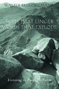 Texts That Linger Words That E - Paperback