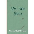 To My Sons - Paperback