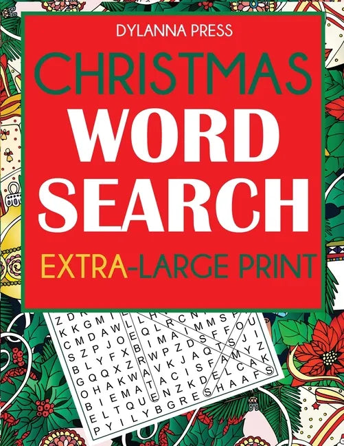 Christmas Word Search Extra-Large Print - Paperback