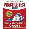 VIRGINIA TEST PREP Practice Test Book SOL Mathematics Grade 5: Includes Four SOL Math Practice Tests - Paperback