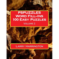 PSPUZZLES Word Fill-Ins 100 Easy Puzzles Volume 2 - Paperback