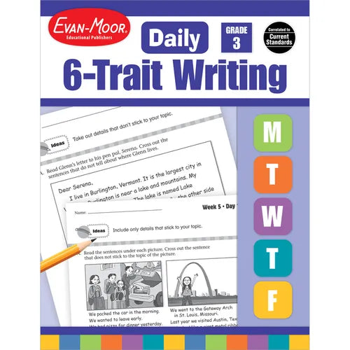 Daily 6-Trait Writing Grade 3 Te - Paperback