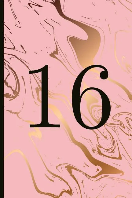 16: A Beautiful 16th Birthday Gift and Keepsake to Write Down Special Moments - Paperback