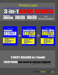 Preston Lee's 3-in-1 Book Series! Beginner English, Conversation English & Read & Write English Lesson 1 - 40 For Ukrainian Speakers - Paperback