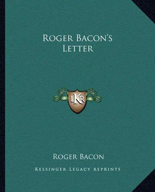 Roger Bacon's Letter - Paperback