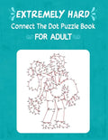 Extremely Hard Connect The Dot Puzzle Book For Adult - Paperback