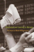 Information and Learning in Markets: The Impact of Market Microstructure - Paperback