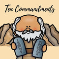 Ten Commandments For Kids: Ten Commandments Picture Book for Catholic Children - Paperback