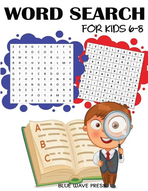 Word Search for Kids 6-8 - Paperback