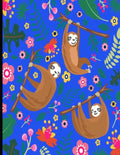 This Is My Super Cute Sloth Puzzle Book: Blue Cover Sloth Puzzle Book With 110 Pages. Tic Tac Toe, Hangman, 4 In A Row & Dots And Boxes Activities Boo - Paperback