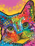 Dean Russo Tilted Head Cat Journal: Lined Journal - Hardcover