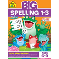 School Zone Big Spelling 1-3 Workbook - Paperback