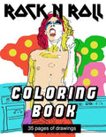 Rock n Roll Coloring Book - Paperback