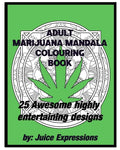 Adult Marijuana Mandala Colouring Book - Paperback