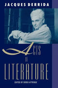 Acts of Literature - Paperback