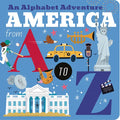 America from A to Z: An Alphabet Adventure - Board Book