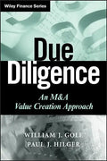 Due Diligence: An M&A Value Creation Approach - Hardcover