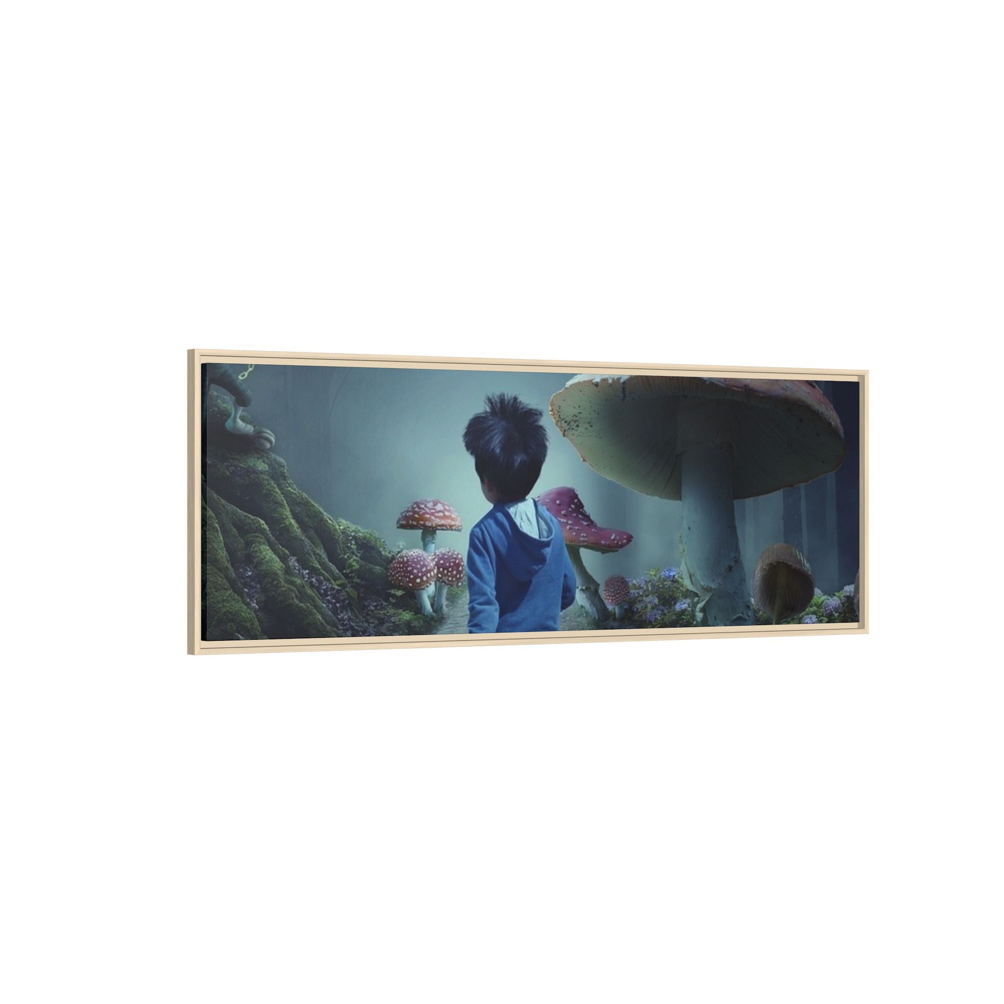 Matte Canvas, Framed (Multi-color)