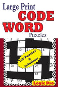 Large Print Code Word Puzzles - Paperback