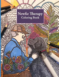 Newfie Therapy: Stress Relieving Adult Coloring Book - Paperback