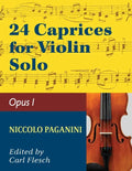 Paganini: 24 Caprices, Op. 1 - Violin solo - Paperback